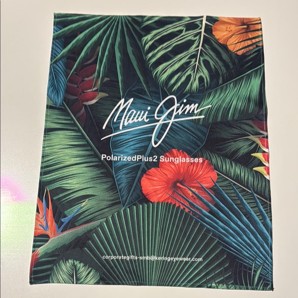 Maui Jim Sunglasses Cleaning Cloth